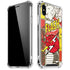 DC Comics Flash Block Pattern iPhone XS Max Clear Case